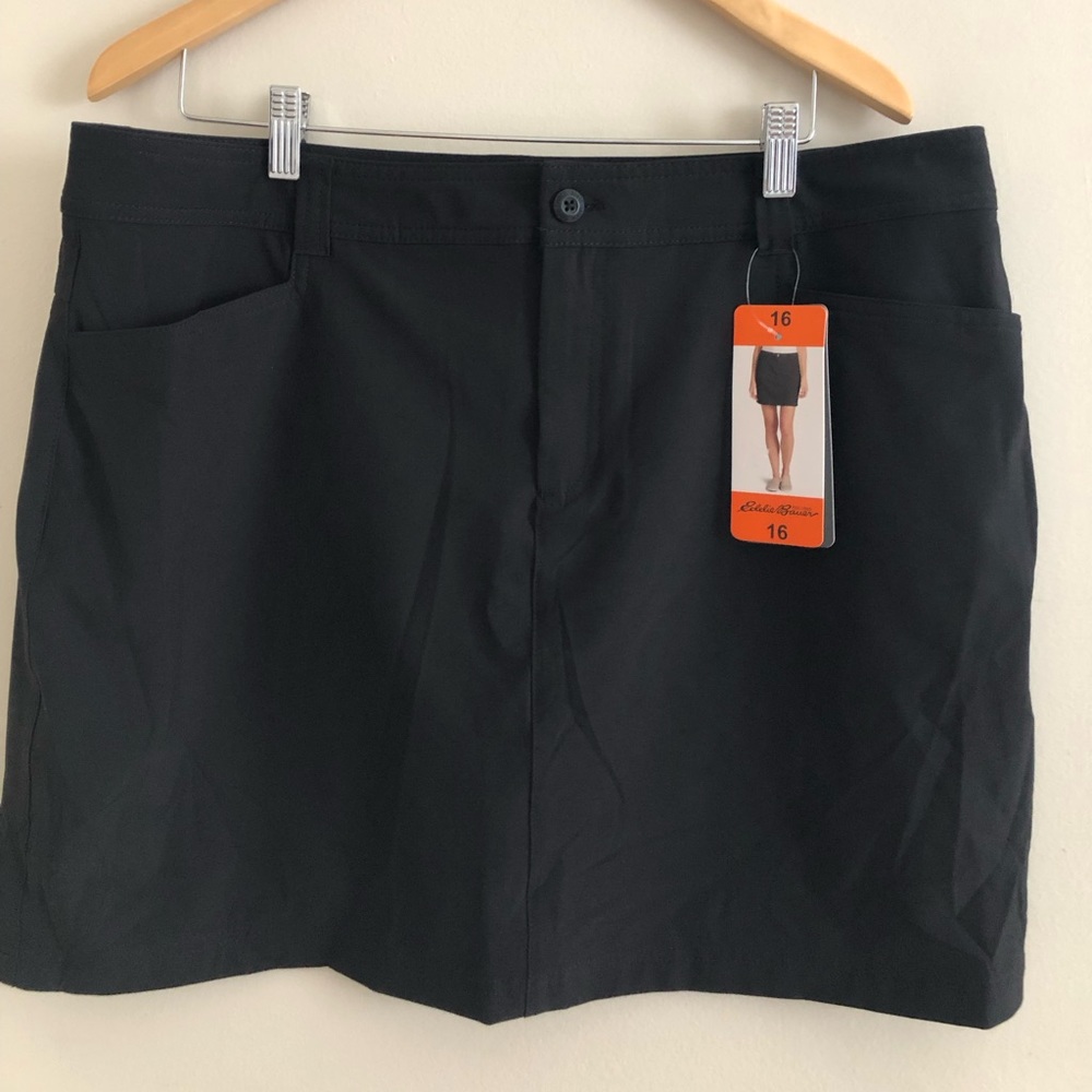 Eddie Bauer skort women’s grey 16 NWT